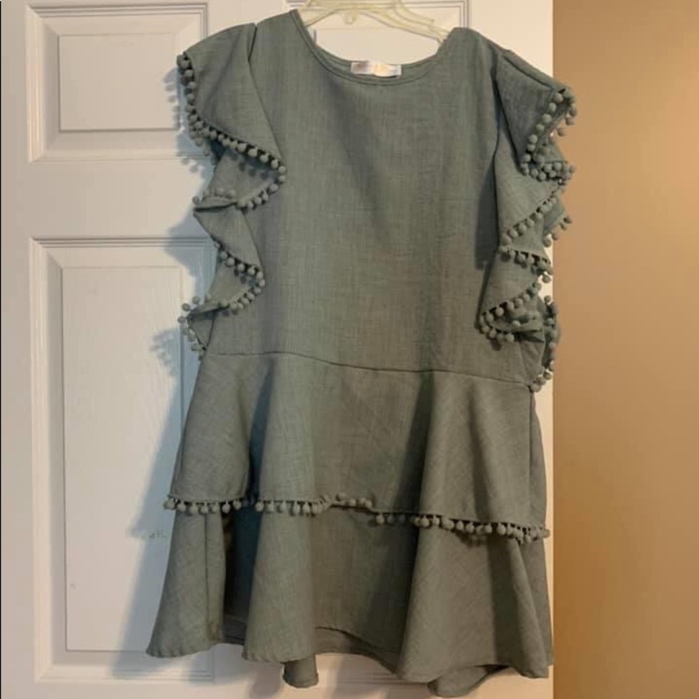 Blue/Grey Dress - Small